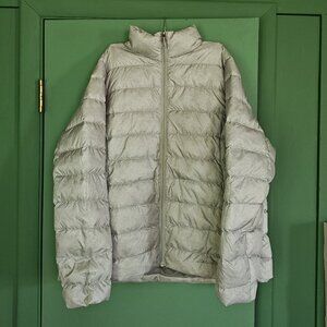 PXL Light Gray Down Jacket
